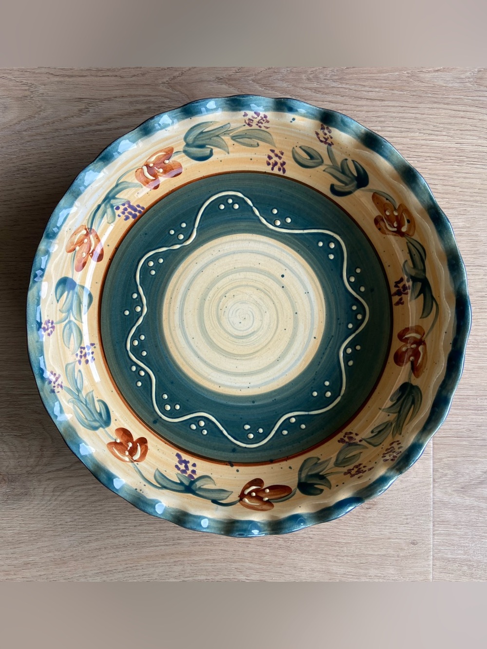 Provence Collection Hand-Painted Earthenware Set - Picture 2 of 9